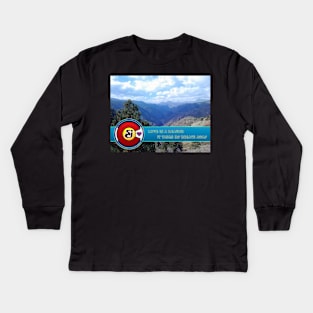 String Cheese Incident Beautiful Colorado Love Kids Long Sleeve T-Shirt